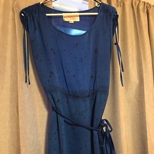 Cobalt Blue with Black speckles dress